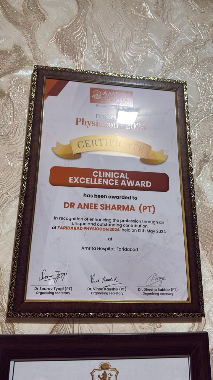 Clinical Excellence Award - Dr Anee Sharma