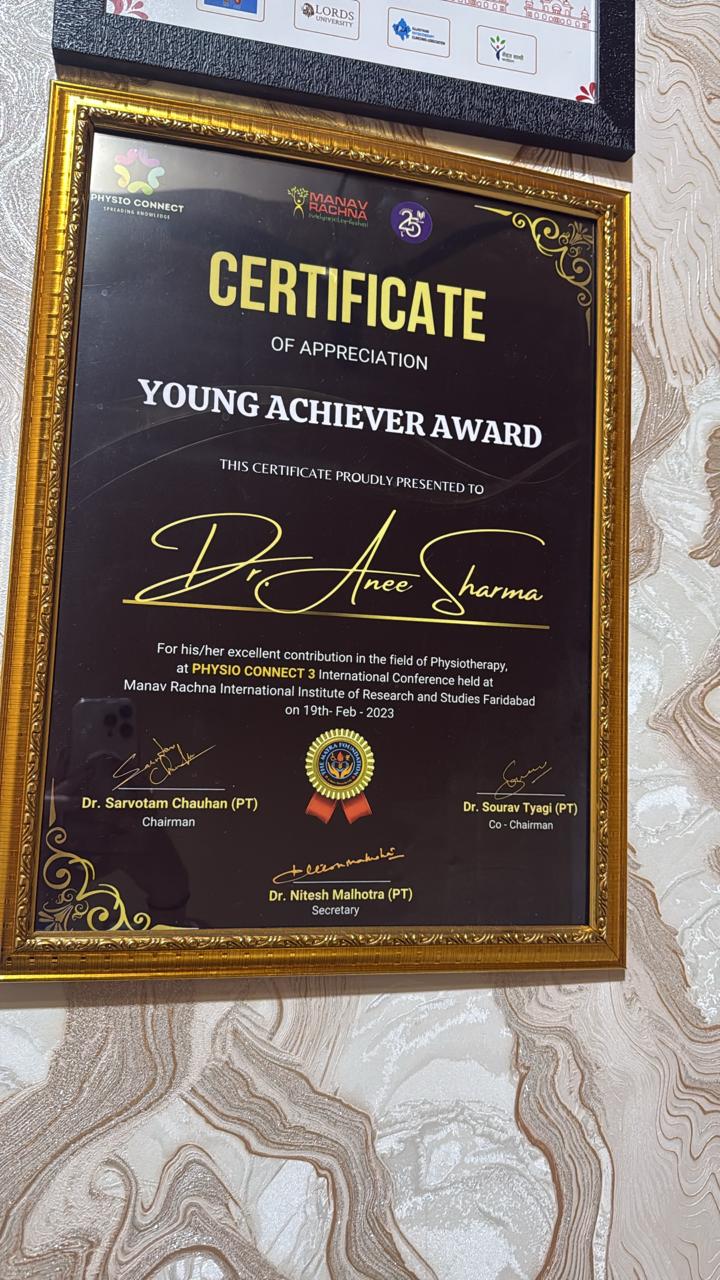 Young Achiever Award - Dr Anee Sharma